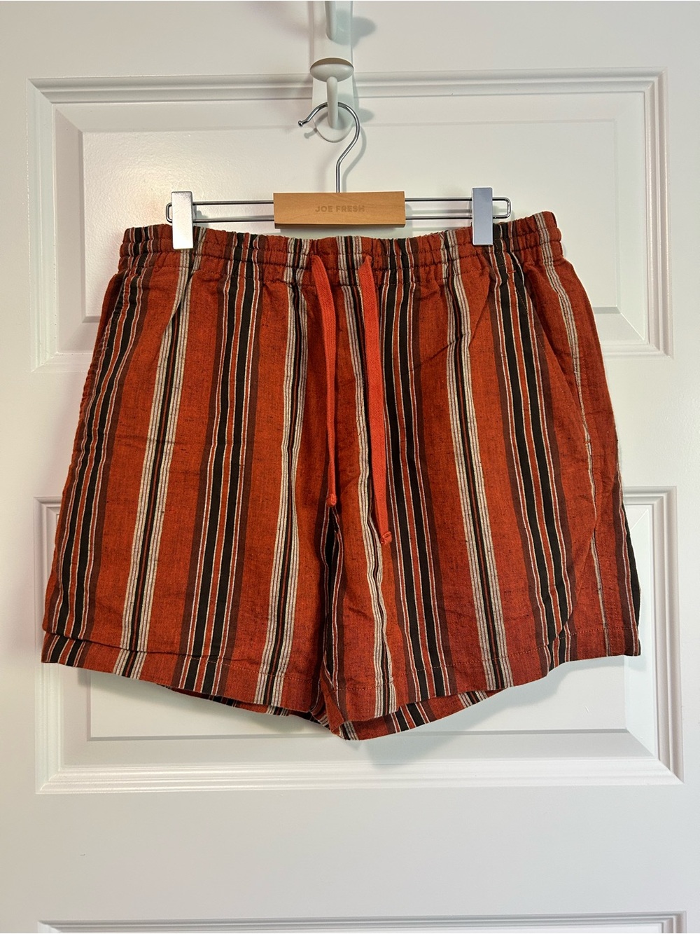 Todd Snyder Cotton-Hemp Striped Shorts